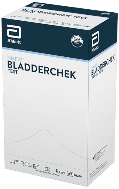 NMP22 BladderChek Selbsttest Anwendung